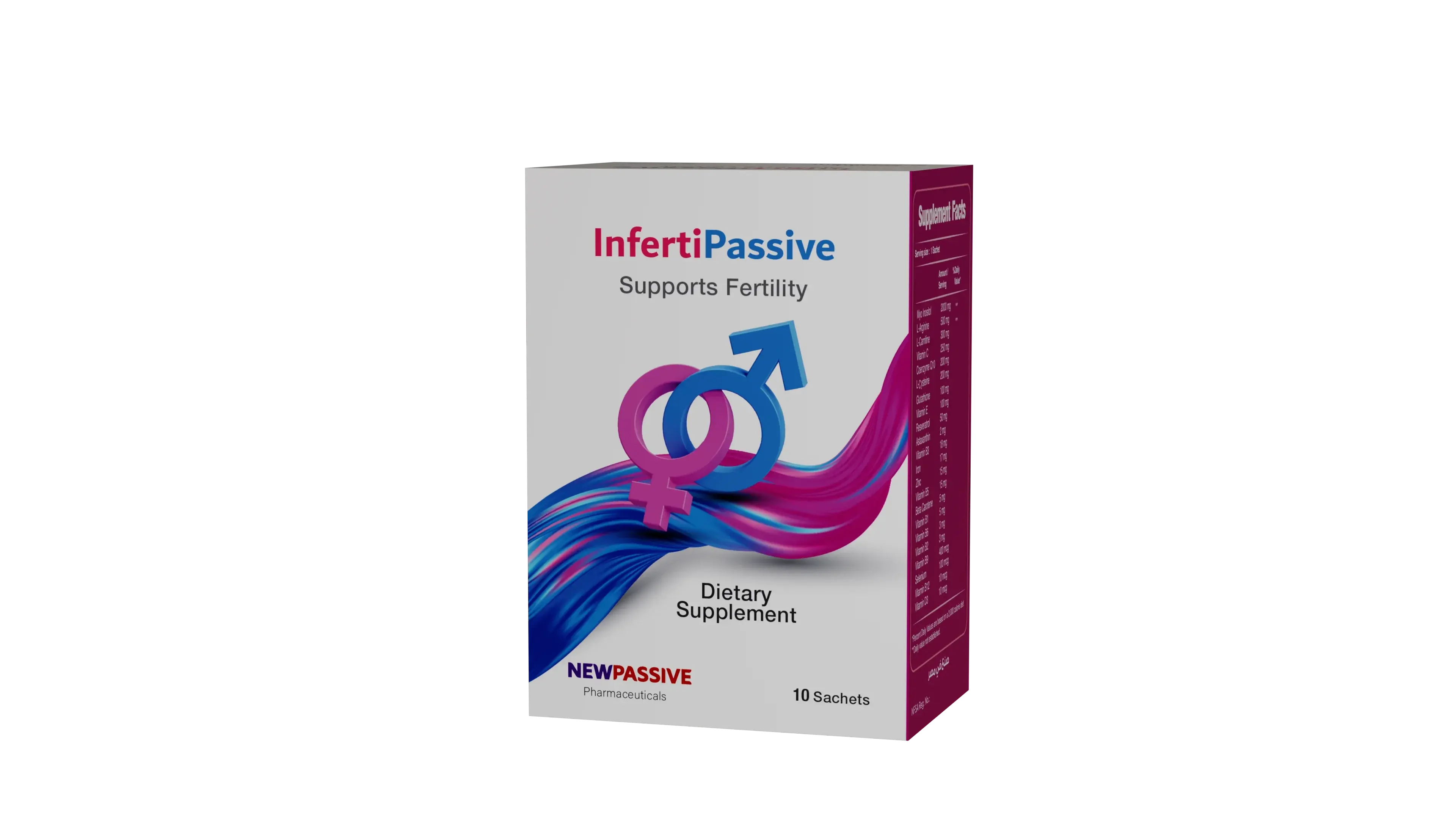 InfertiPassive dietary supplement carton