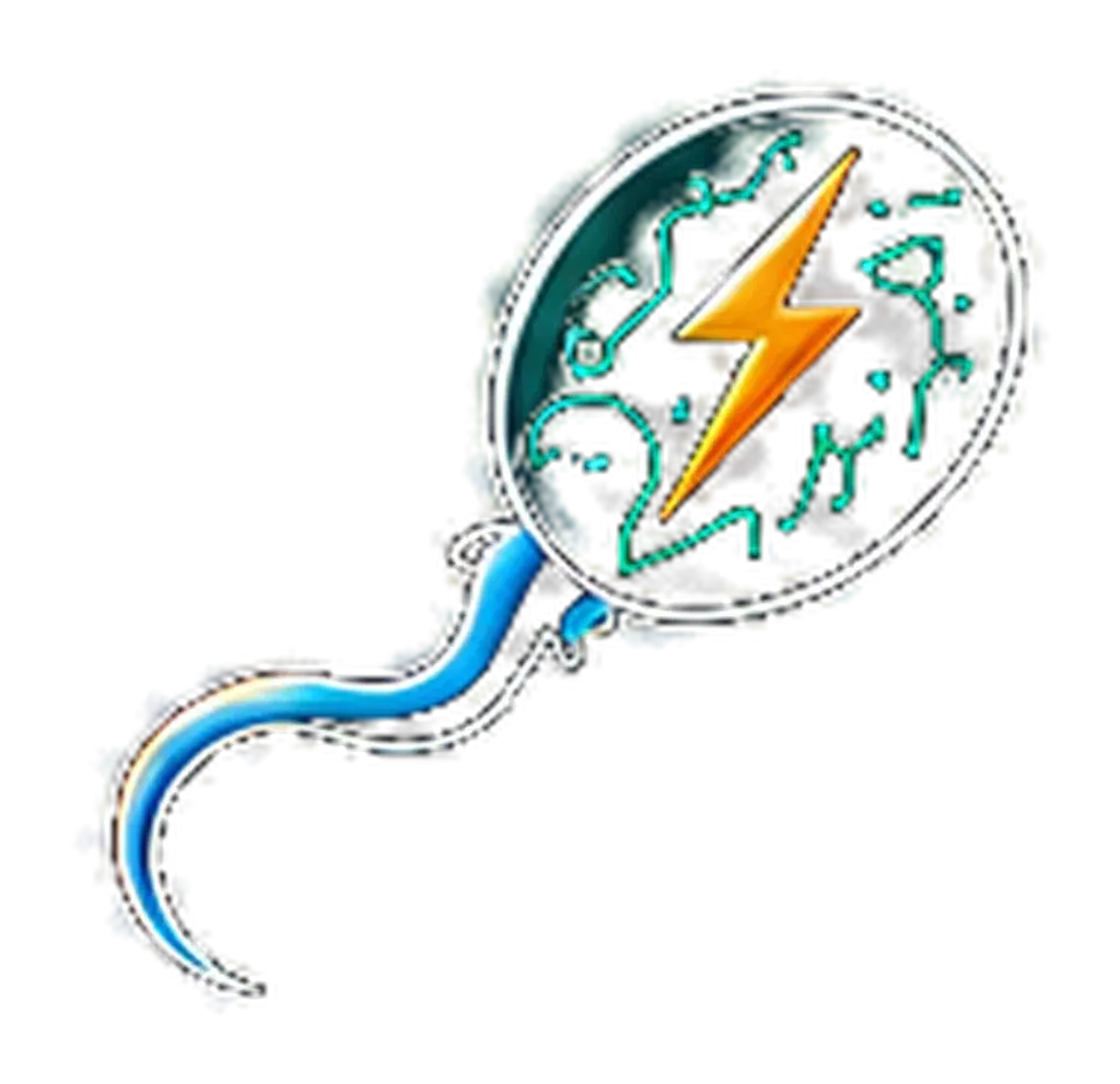 Spermatozoon in motion
