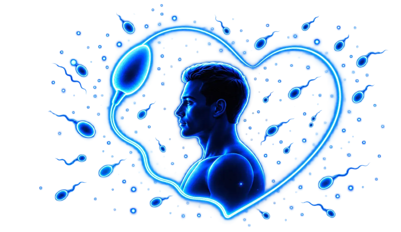 Male fertility illustration
