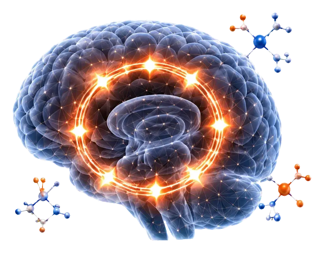 Brain with an overdriven CSTC loop